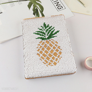 China products pineapple cover hardcover <em>notebook</em> writing book