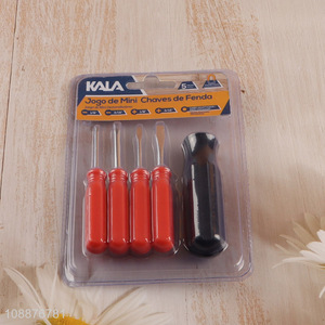 Wholesale 5PCS Mini Screwdriver Set Durable Pocket Screwdriver Set