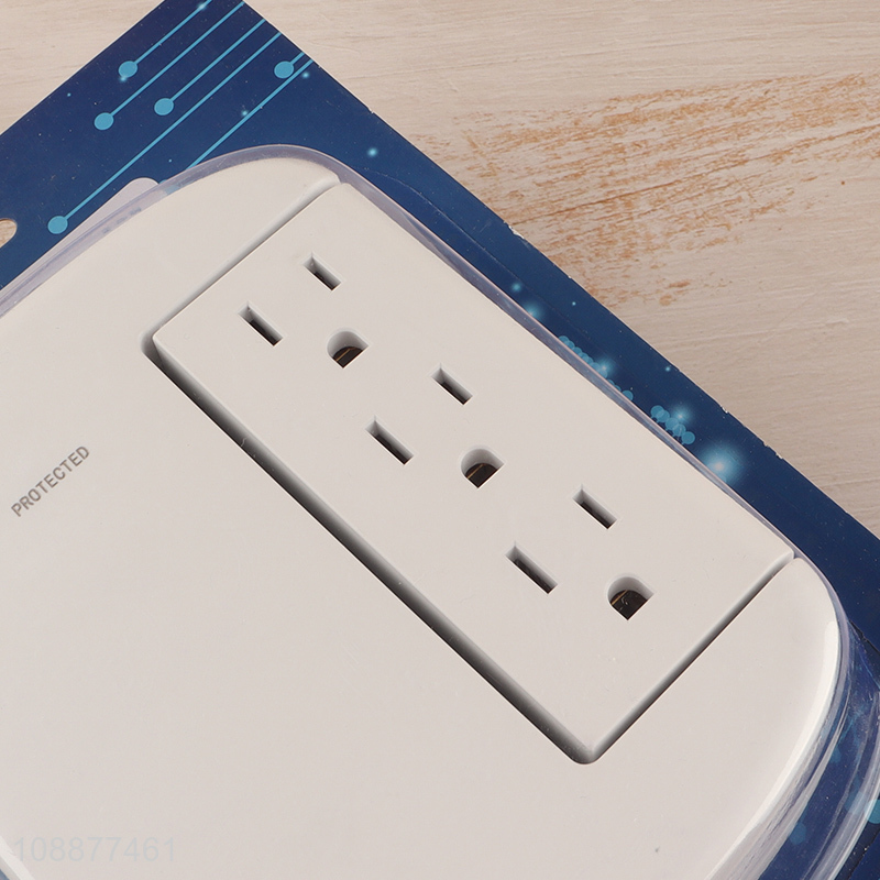 China Imports Swivel Surge Protector Wall Adaptor with 6 Swivel Outlets