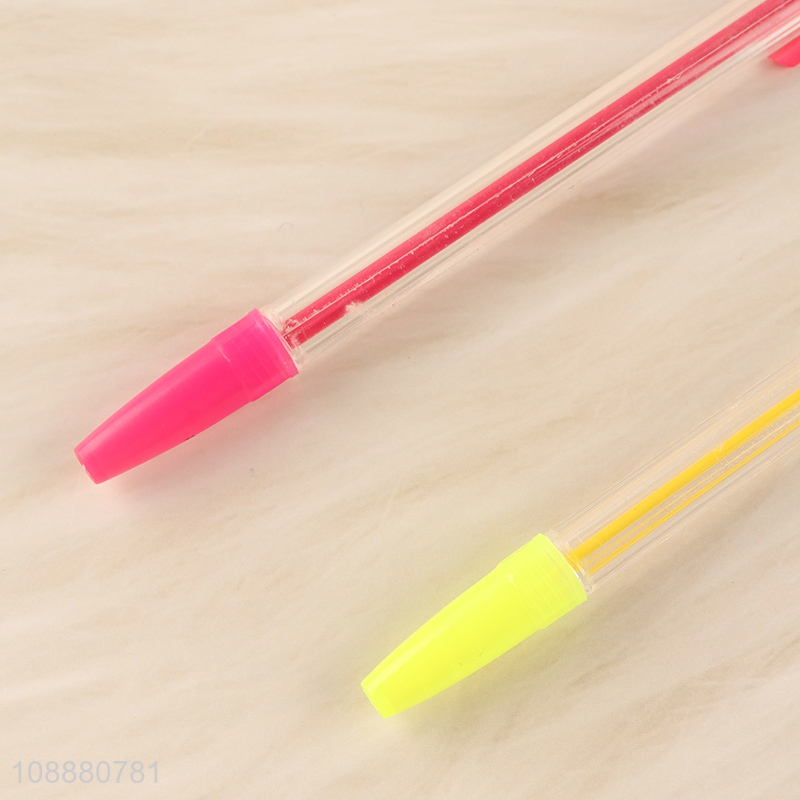 Popular products 10colors ballpoint pen set for stationery