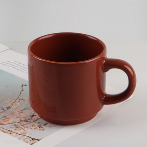 New product ceramic coffee mug porcelain cup with handle