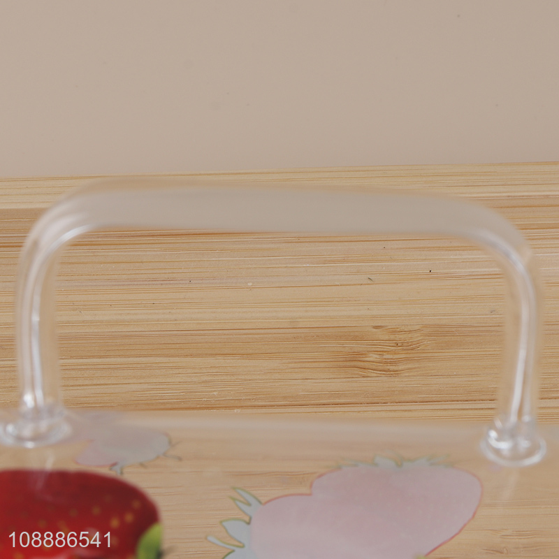 Top sale strawberry printed glass water cup drinking cup