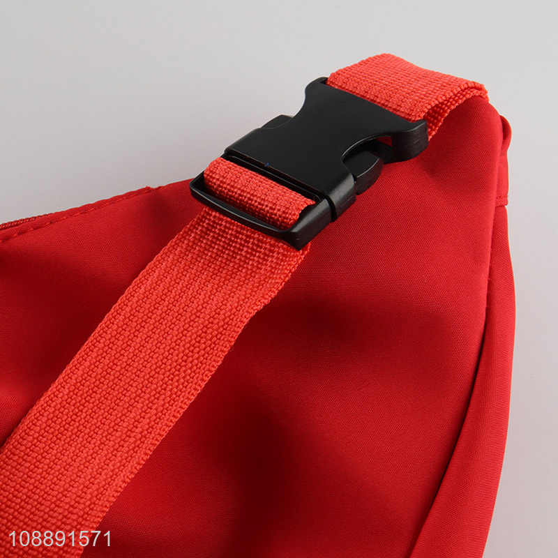 Wholesale waterproof nylon dumpling bag simple crossbody bag for women