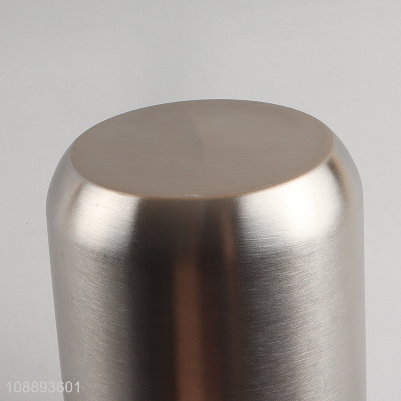 Good quality stainless steel silver water cup drinking cup