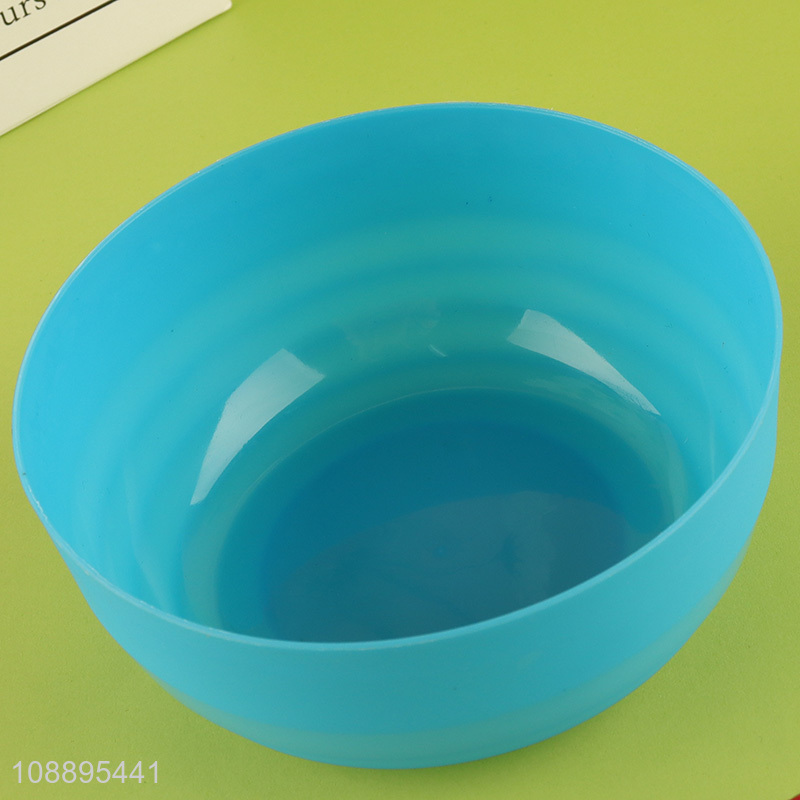 Yiwu market 4pcs colorful microwave dishwasher safe plastic bowls