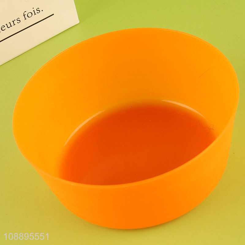 High quality 4pcs colorful microwave dishwasher safe plastic bowls