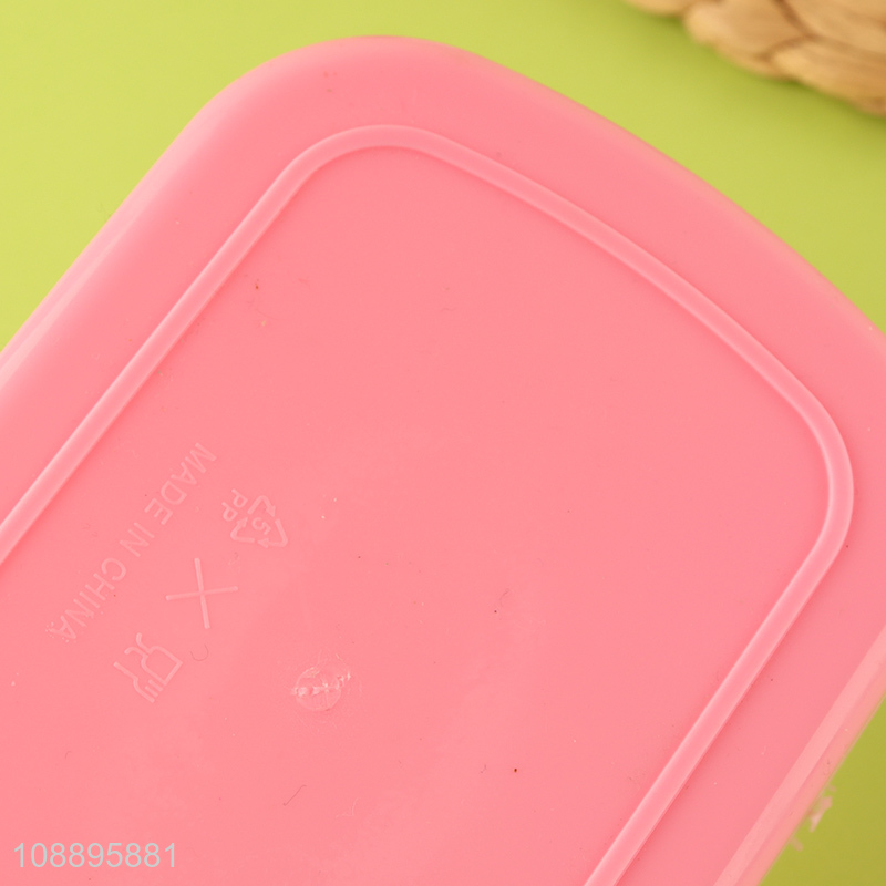 Good quality 2-layer food grade plastic bento lunch box for kids