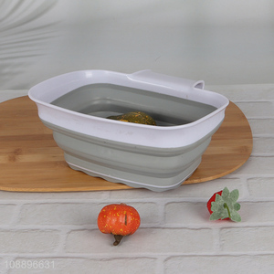 New arrival folding kitchen vegetable drain basket for home