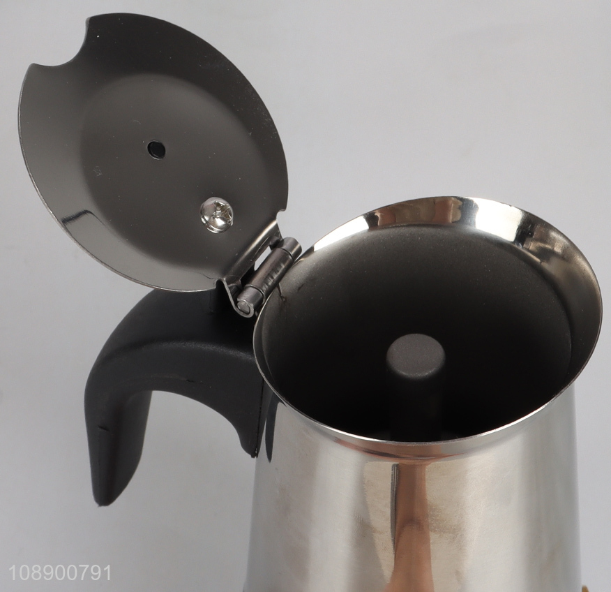 Low price coffee maker thickened stainless steel moka pot