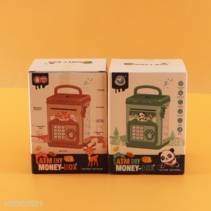 Hot sale hand roll fingerprint sensor password money box