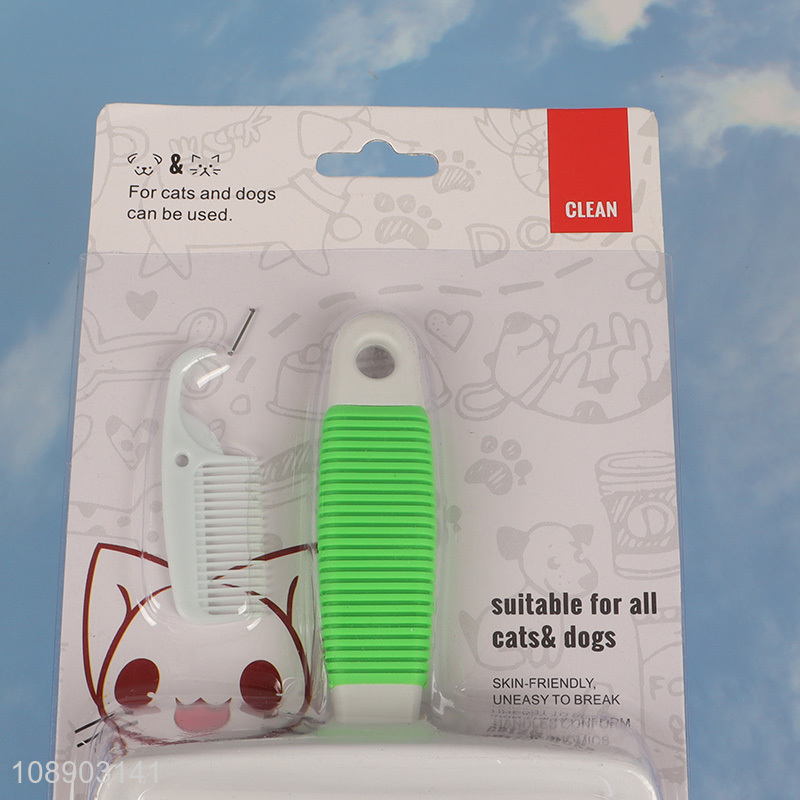 Good price reusable pet dog cats hair comb for hair care