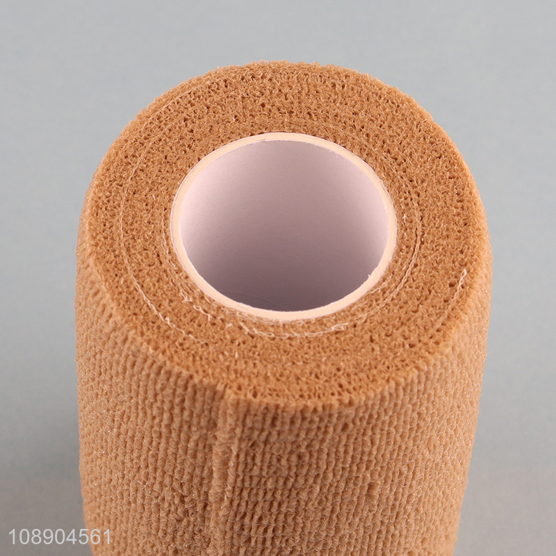 China product elastic cohesive self-adhesive sports bandage tape for wrist ankle