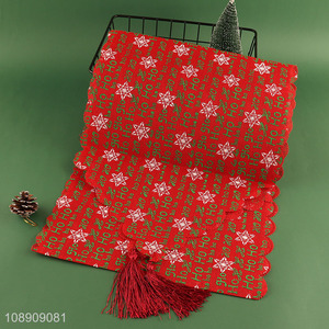 Good Quality Christmas Table Runner for Indoor Outdoor Party Decor