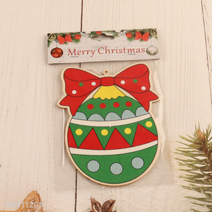 Good Quality Christmas Wooden Pendants for Christmas Tree Home Decor