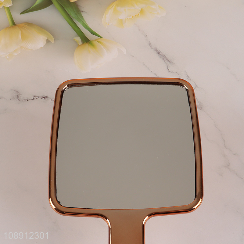 New product women portable handheld makeup mirror cosmetic mirror