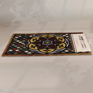 Best sale printed rectangle home restaurant door <em>mat</em> <em>floor</em> <em>mat</em> wholesale