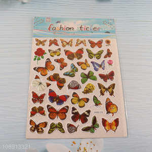 China Products 3D Putty Butterfly Stickers for Kids