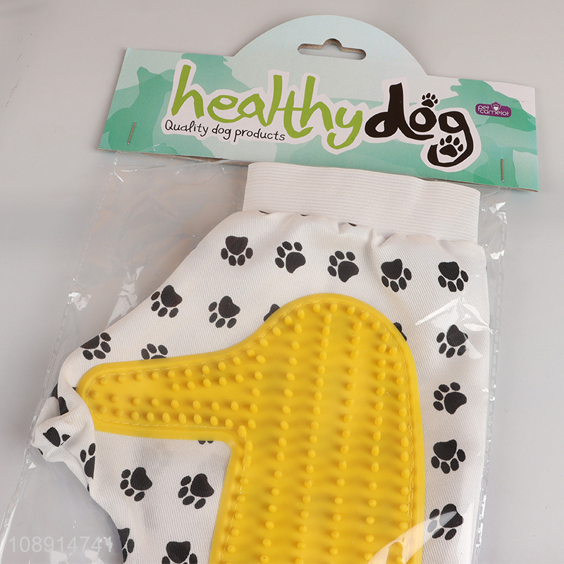 New arrival reusable pet grooming gloves for dogs and cats