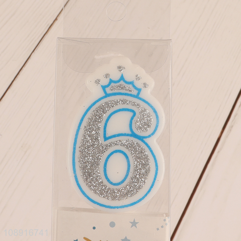 New product birthday cake decoration candle number candle for sale