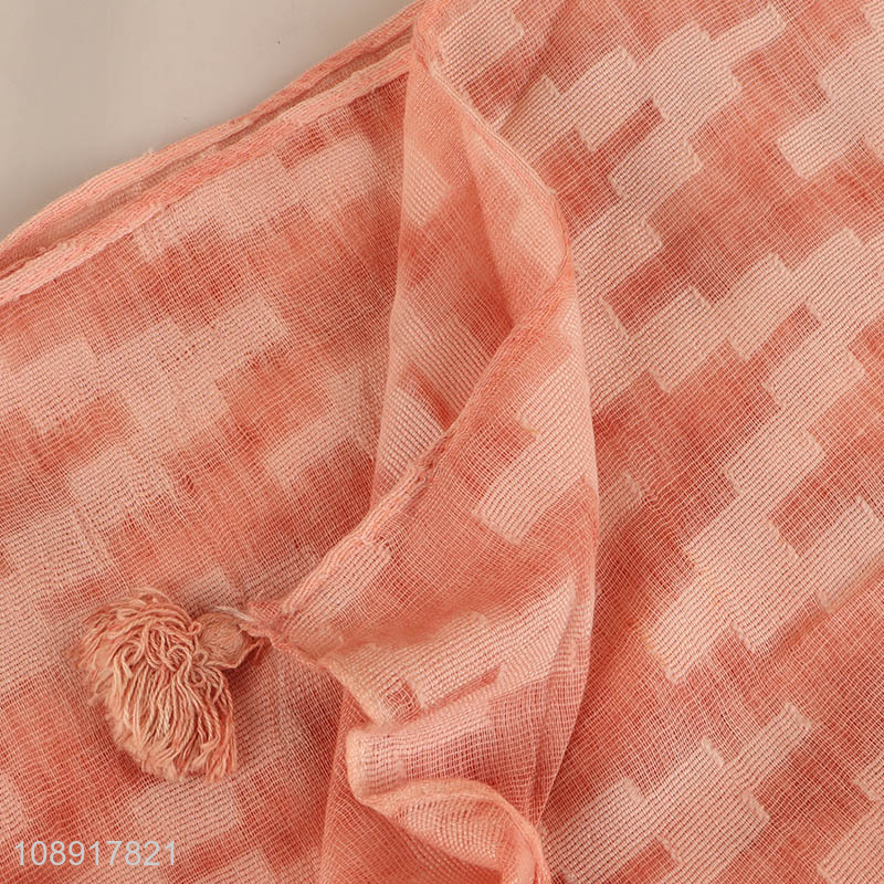 China factory breathable summer scarf shawl scarf  for sale