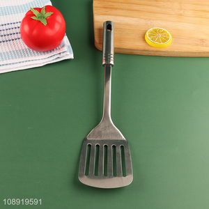 Top sale stainless steel non-stick slotted spatula for kitchen utensils