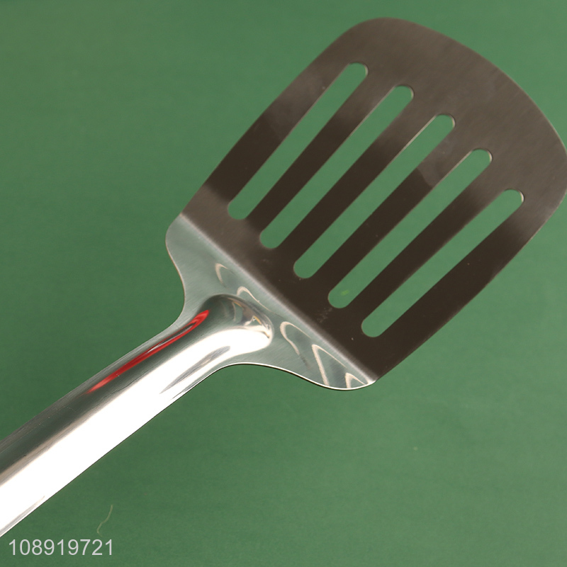 New product stainless steel non-stick cooking slotted spatula for sale