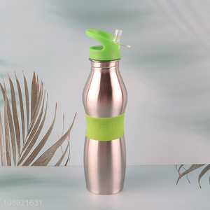 New products stainless steel 650ml sports water bottle drinking bottle