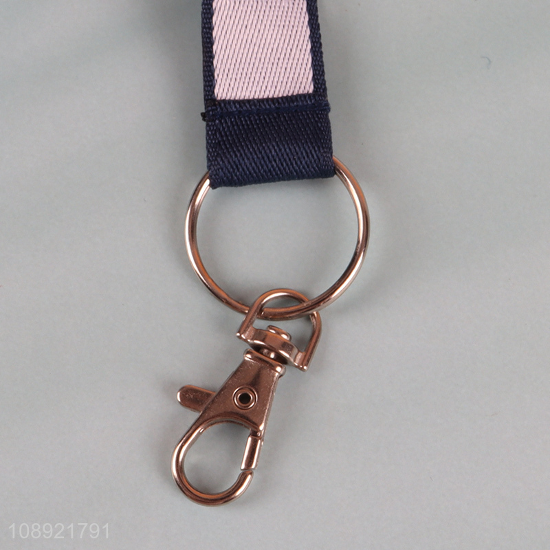 Good Quality ID Badge Holder Neck Lanyard with Swivel Snap