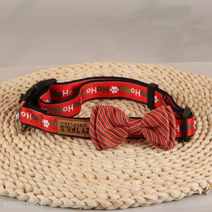 Good Quality Bowknot Pet <em>Dog</em> <em>Collar</em> with Quick Rlease Buckle