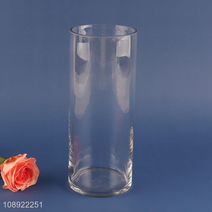 China wholesale clear unbreakable glass <em>flower</em> <em>vase</em> hydroponic <em>vase</em>