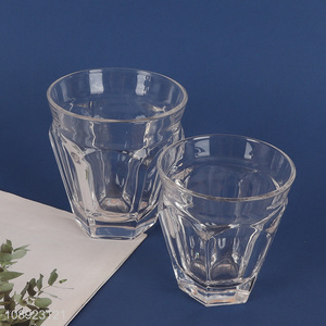 Factory Price Clear Soda-Lime Glass Water Cup Lead Free Whiskey Cup