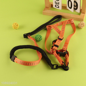 Popular products outdoor training adjustable <em>dog</em> <em>harness</em> and leash set