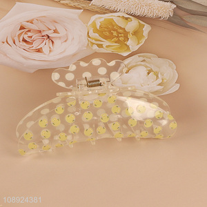 New Arrival Hair Claw Clips Non-slip Acrylic Hair Clamps for Thick Hair