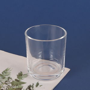 Online wholesale clear thick wine glasses lead free glass water cup