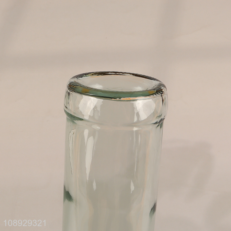 New product transparent glass sesame oil bottle glass beer bottle