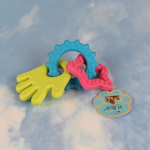 Wholesale Wear Resistant TPR Dog Chew Toy Dog Puppy Teething Toy