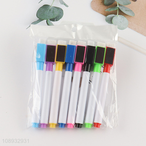 New product 8pcs erasable whiteboard marker set