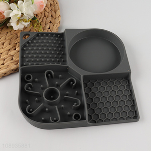 Top sale silicone pet slow feeder licking pad