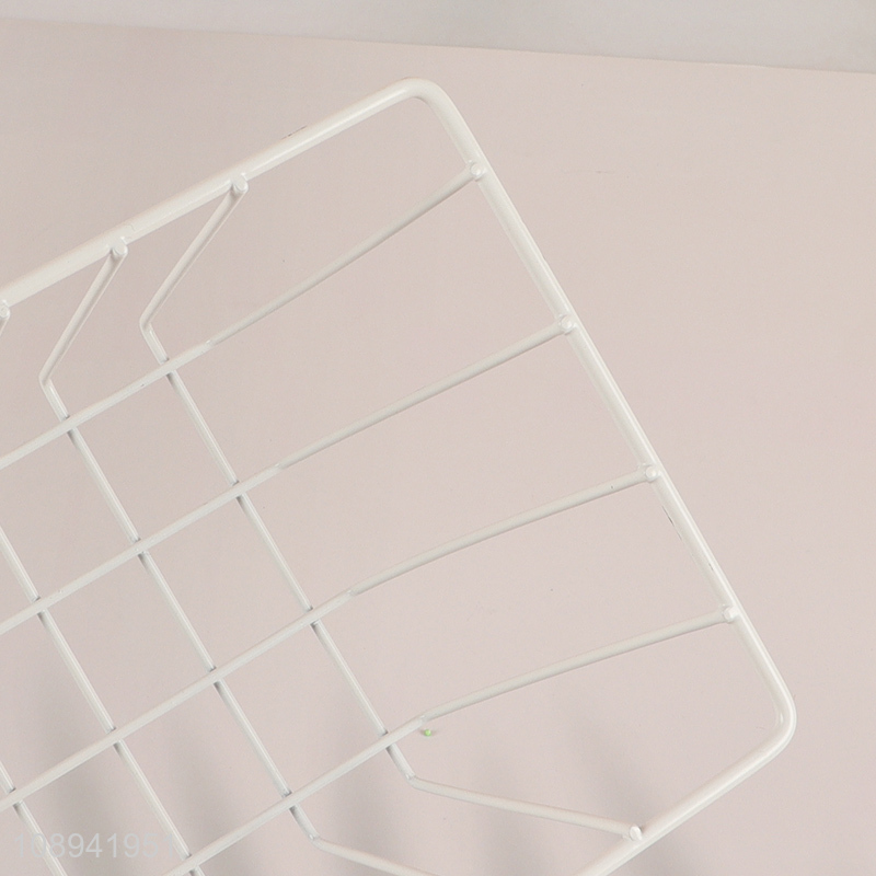 Good Quality Over The Door Metal Wire Storage Basket for Bathroom