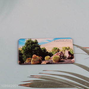 China supplier rectangle decorative epoxy fridge magnet