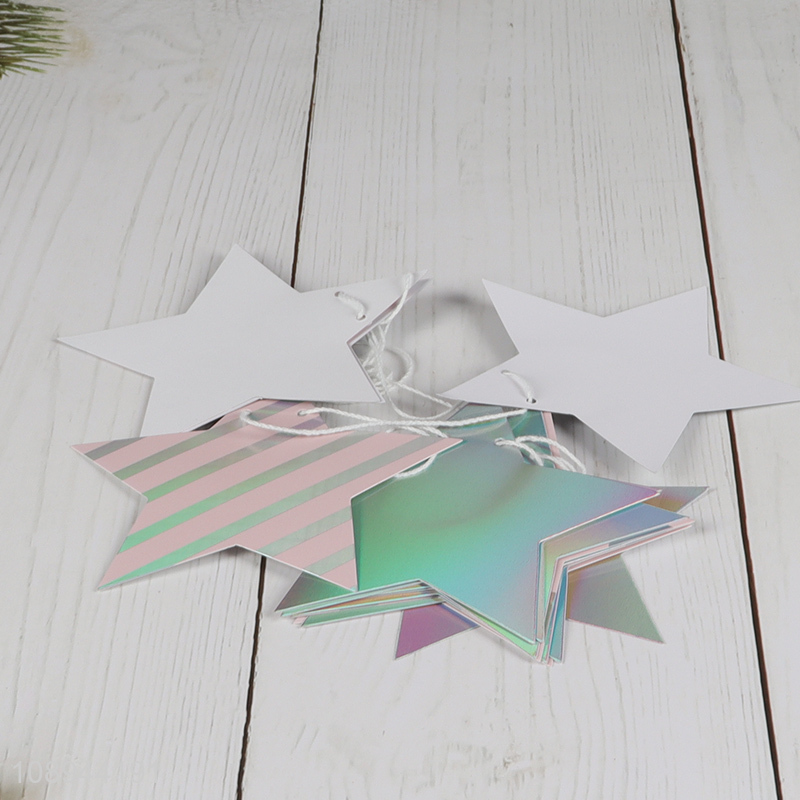 Wholesale 2m Star Paper Garland Banner Christmas Party Decorations