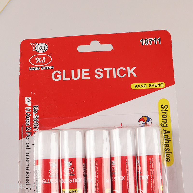 Top selling 5pcs non-toxic school office supplies glue sticks