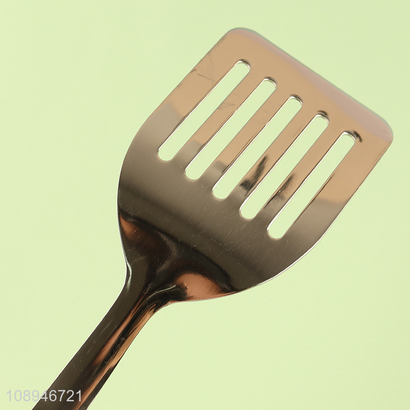 Factory Price Stainless Steel Slotted Spatula Kitchen Cooking Utensils