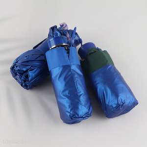 Hot Selling 6k Manual Open Anti-UV Five Fold <em>Umbrella</em> Compact <em>Umbrella</em>