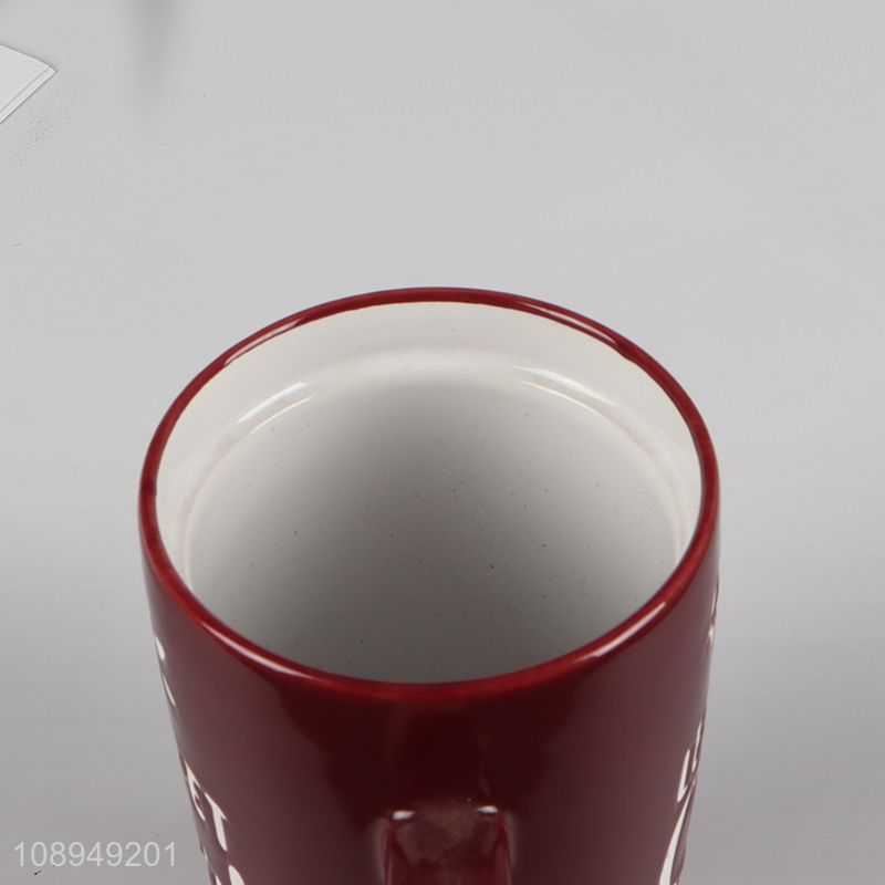 New arrival ceramic water cup coffee cup with handle