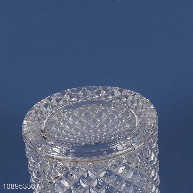 Popular products glass candy cookies storage jar with lid