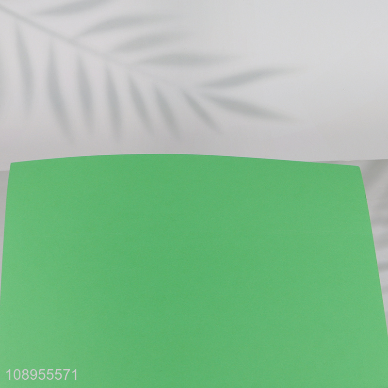 Top selling green color paper cardstock for diy card making