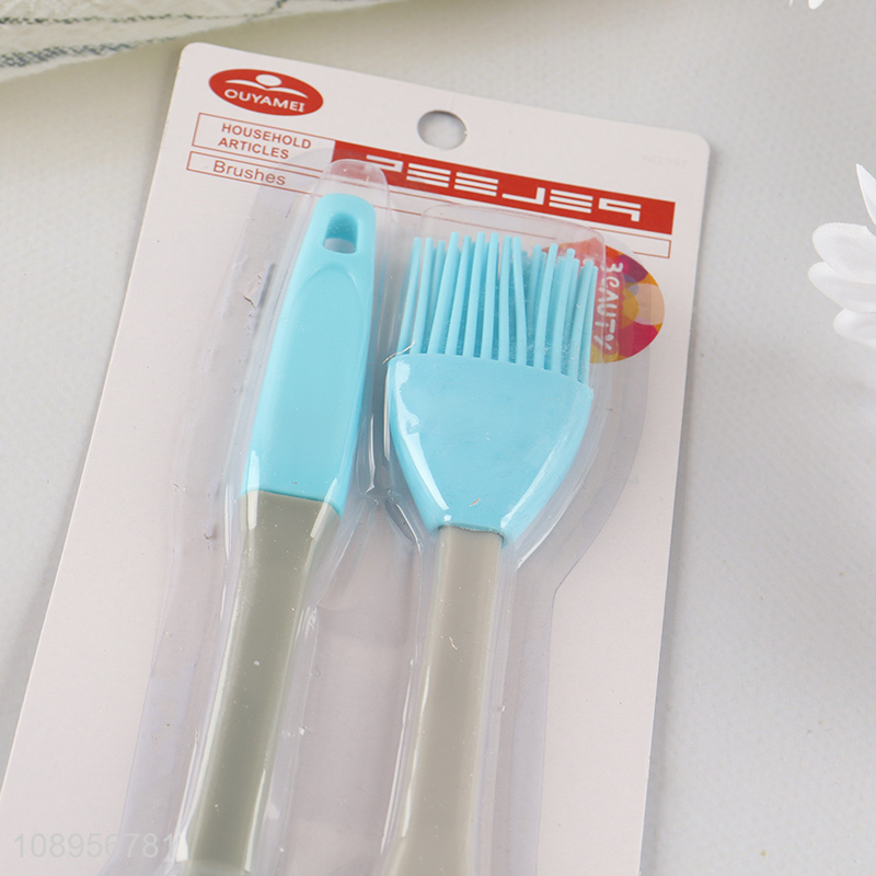 Online Wholesale Silicone Brush and Spatula Set Kitchen Gadgets