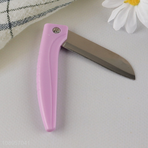 Factory Price Stainless Steel Folding Knife With Ergonomic Handle