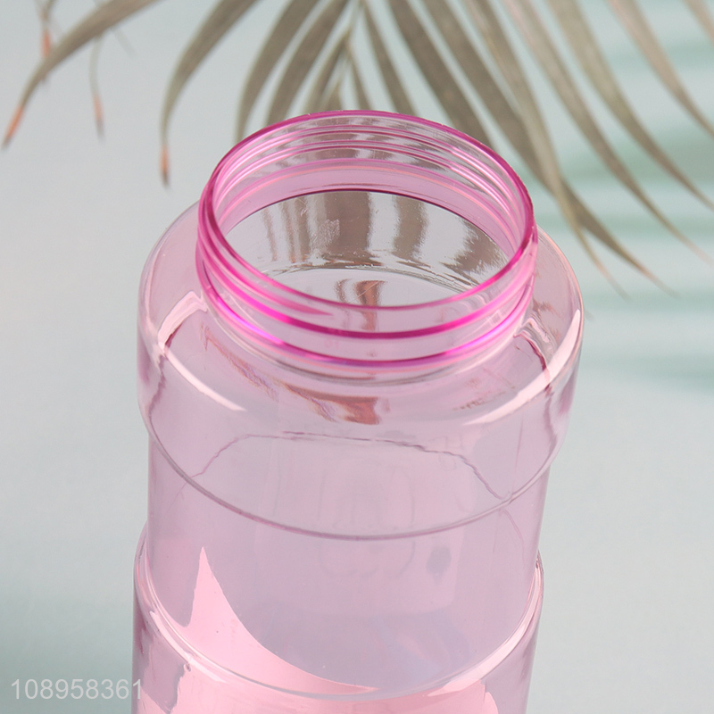 Online Wholesale Leakproof Plastic Water Bottle with Waterproof Stickers